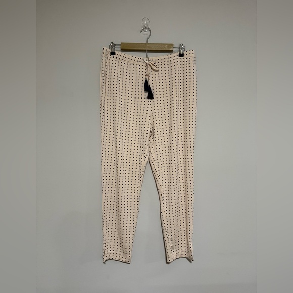 Soma Bundle of 2 Floral and Polka Dot Pajama Pants Size Large Lounge Comfy Light - Picture 10 of 12